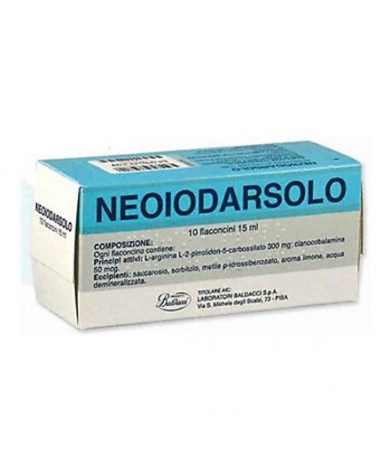 Neoiodarsolo L-arginina 10 Flaconcini 15 ml miglior prezzo Neoiodarsolo L-arginina 10 Flaconcini 15 ml offerta