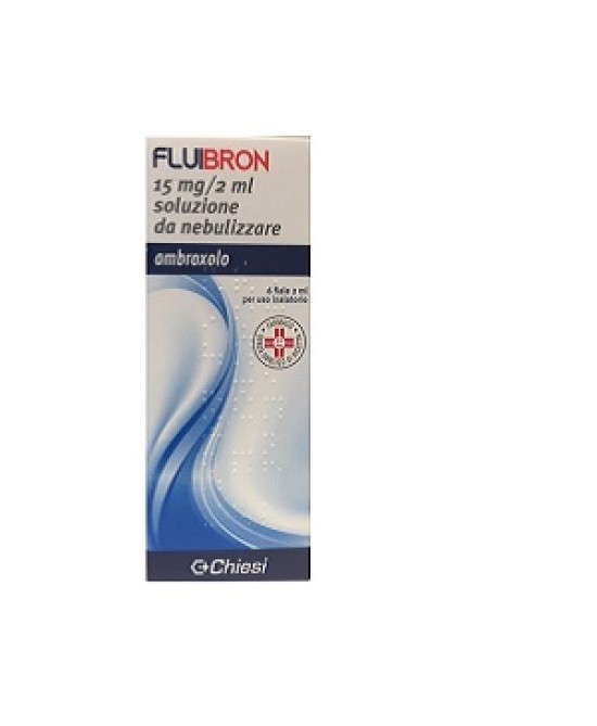 Fluibron Soluzione da Nebulizzare Aerosol 15 mg/2 ml Ambroxolo Cloridrato 6 Flaconcini miglior prezzo Fluibron Soluzione da Nebulizzare Aerosol 15 mg/2 ml Ambroxolo Cloridrato 6 Flaconcini offerta