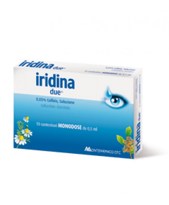 IRIDINA DUE COLL 10FL0,5ML0,05-026630032