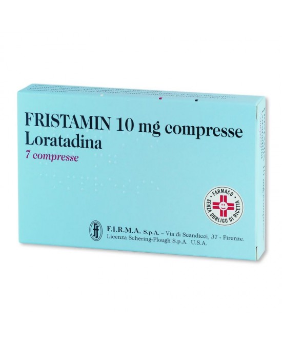 Fristamin 10 mg Loratadina 7 Compresse miglior prezzo Fristamin 10 mg Loratadina 7 Compresse offerta