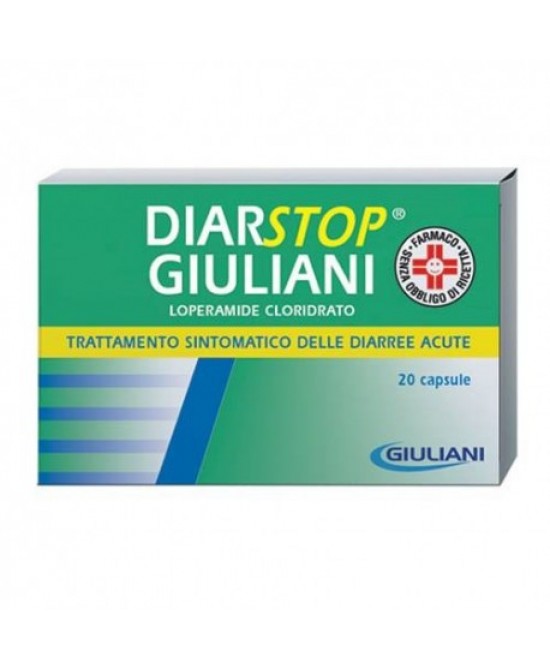 Diarstop 1,5mg Loperamide cloridrato Diarrea Acuta 20 Capsule miglior prezzo Diarstop 1,5mg Loperamide cloridrato Diarrea Acuta 20 Capsule offerta