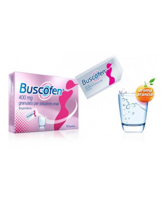 Buscofen400mg Granulato Antidolorifico 10 Bustine