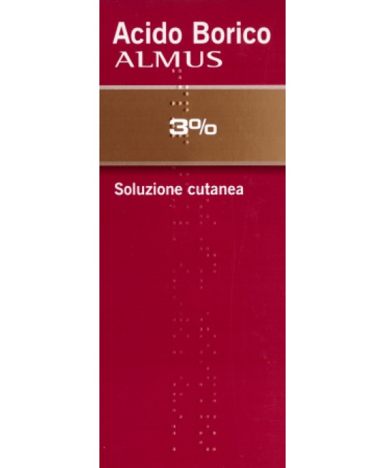 Acido Borico ALMUS 3% Soluzione Cutanea 500ml