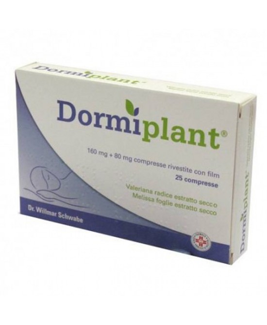 Dormiplant 25 Compresse Rivestite 160mg + 80mg prezzi bassi