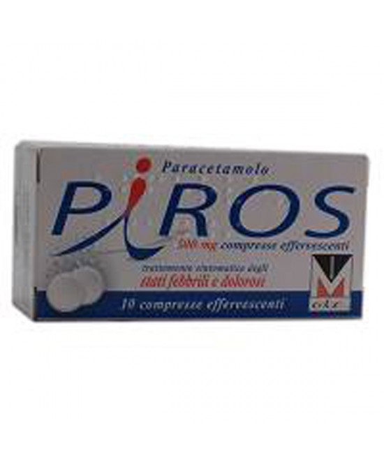 Piros 500 mg Paracetamolo 10 Compresse effervescenti miglior prezzo Piros 500 mg Paracetamolo 10 Compresse effervescenti offerta
