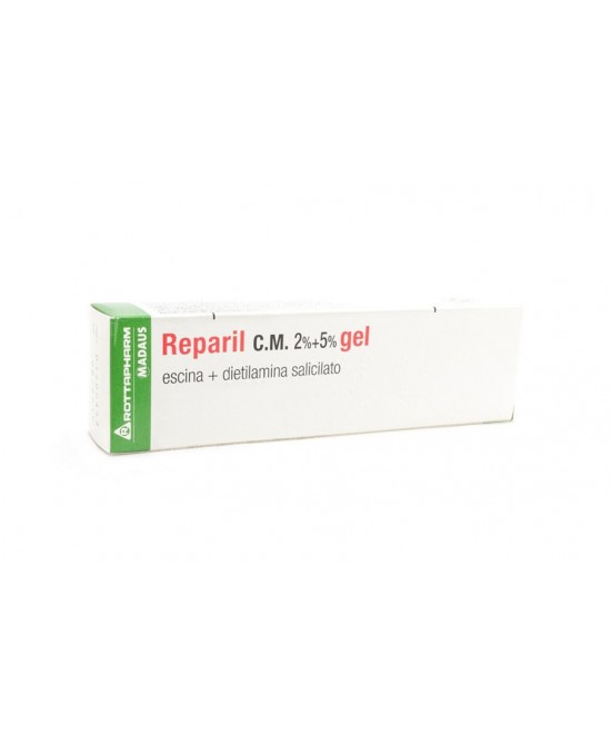 Rottapharm Madus Reparil C.M 2%+5% Gel Trattamento Traumatologia Minore 40g