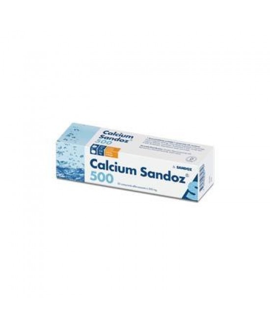 Calcium Sandoz 500mg 20 Compresse Effervescenti prezzi bassi