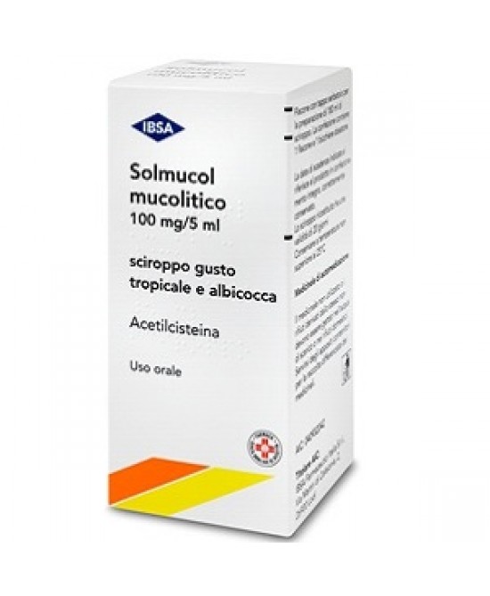 SOLMUCOL MUCOLITICO SCIR 180ML-040932042