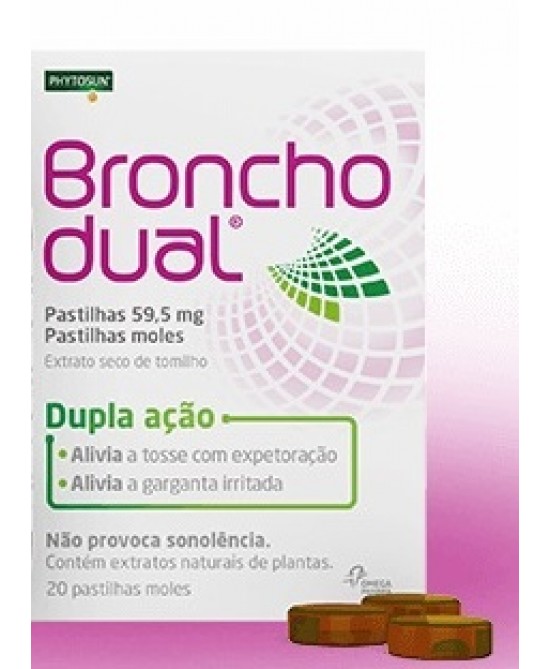 Bronchodual Tosse Pastiglie Sedativo Con Estratto di Timo 20 Pastiglie Molli miglior prezzo Bronchodual Tosse Pastiglie Sedativo Con Estratto di Timo 20 Pastiglie Molli offerta