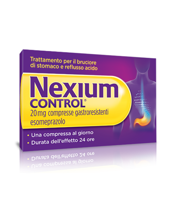 NEXIUM CONTROL*7CPR GASTR 20MG - farmafuturo.it