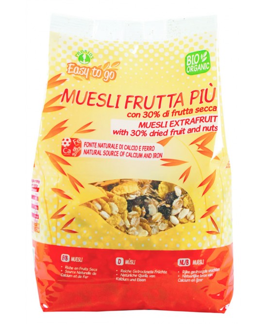 Easy To Go Muesli Ricco Frutta Piu' Biologico 750g