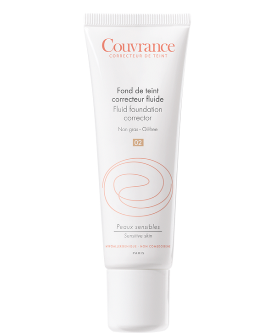 Avène Couvrance Fondotinta Correttore Fluido Colore 02 Naturale 30ml