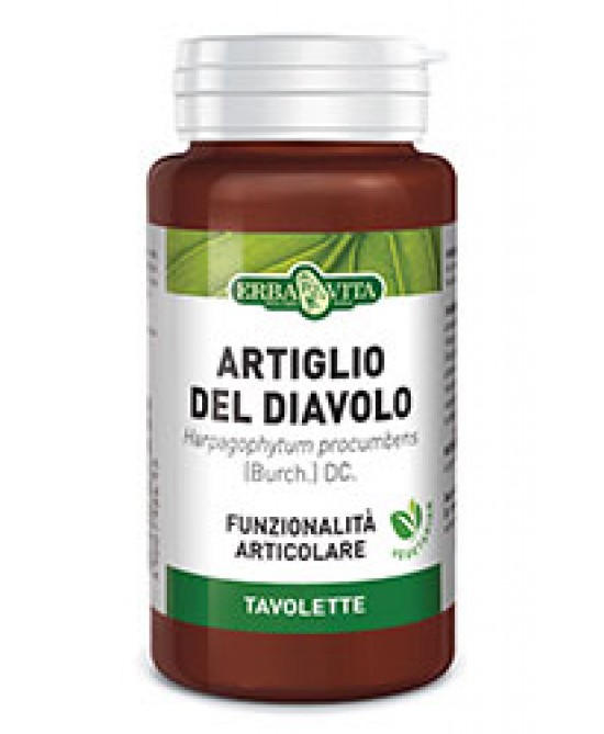 ErbaVita Tavolette Artiglio del Diavolo Integratore Alimentare 125 Tavolette