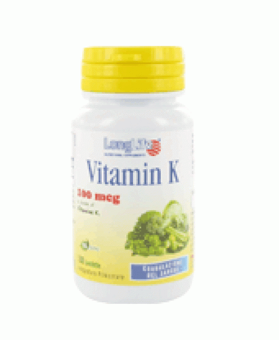Longlife Vitamin K 100mcg Integratore Alimentare 100 Tavolette