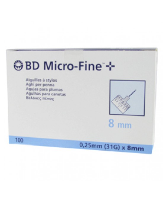 BD MICROFINE AGO G31 8MM 100PZ prezzi bassi