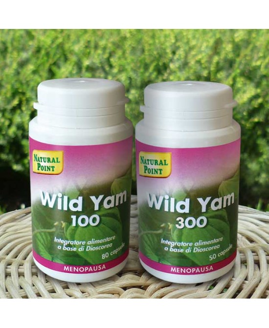 Natural Point Wild Yam 300 Integratore 50 Capsule