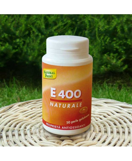 Natural Point E400 Natural Soy Oil Integratore Alimentare 50 Perle