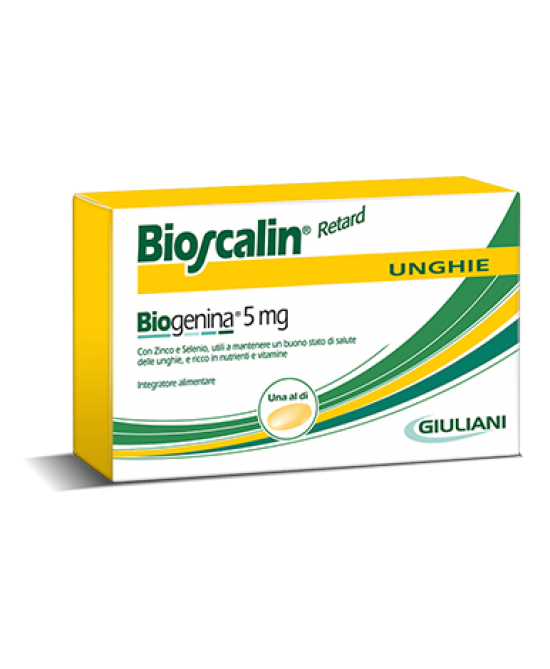 Bioscalin Retard Unghie Con Biogenina 5mg Integratore Alimentare 30 Compresse