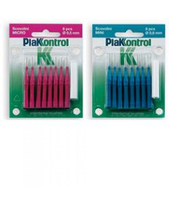 Plakkontrol Scovolini Manico Fisso 0,5 mm 8 Pezzi miglior prezzo Plakkontrol Scovolini Manico Fisso 0,5 mm 8 Pezzi offerta