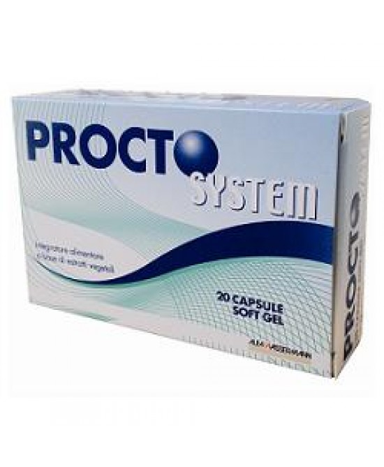 Procto System 20cps Soft Gel