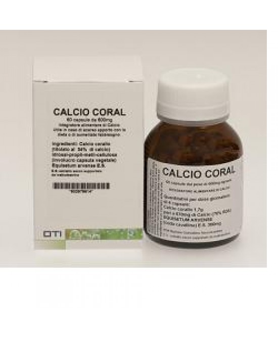 Oti Calcio Coral Integratore 60 Capsule miglior prezzo Oti Calcio Coral Integratore 60 Capsule offerta