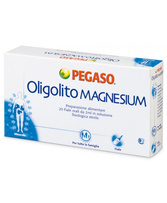 Pegaso Oligolito Magnesium Integratore Di Minerali 20 Fiale 2 ml miglior prezzo Pegaso Oligolito Magnesium Integratore Di Minerali 20 Fiale 2 ml offerta