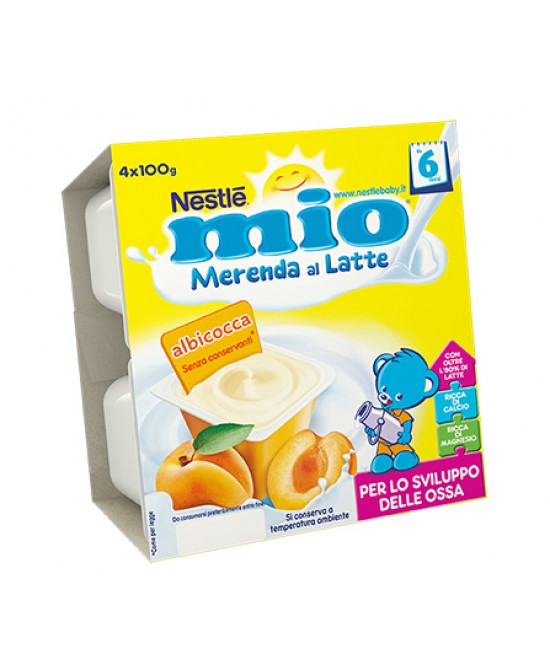 Nestlé Mio Merenda Al Latte Gusto Albicocca 4x100 g miglior prezzo Nestlé Mio Merenda Al Latte Gusto Albicocca 4x100 g offerta