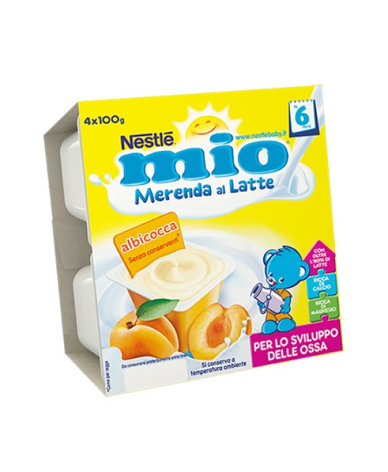 MIO MERENDA ALBICOCCA 4X100G prezzi bassi