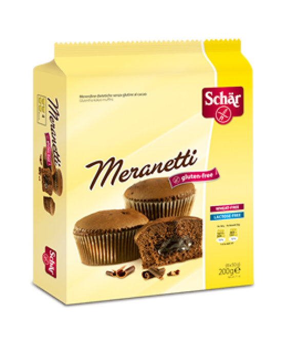 Schar Meranetti Merendine Al Cacao Senza Glutine 4x50 g miglior prezzo Schar Meranetti Merendine Al Cacao Senza Glutine 4x50 g offerta