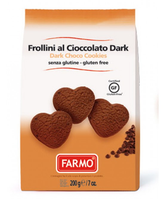 Farmo Frollini Al Cioccolato Dark Senza Glutine 200g