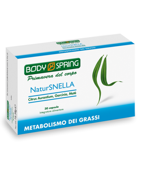 Body Spring NaturSnella Metabolismo Dei Grassi 30 Capsule