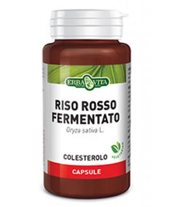 ErbaVita Capsule Monoplanta Riso Rosso Fermentato Integratore Alimentare 60 Capsule