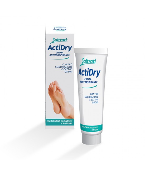 Saltrati Actidry Crema Piedi Antitraspirante 100 ml offerta