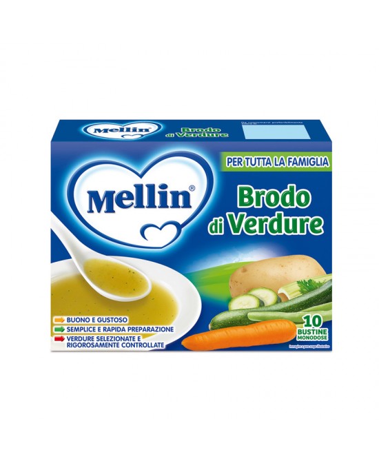 MELLIN BRODO VERD 10BUST 8G prezzi bassi