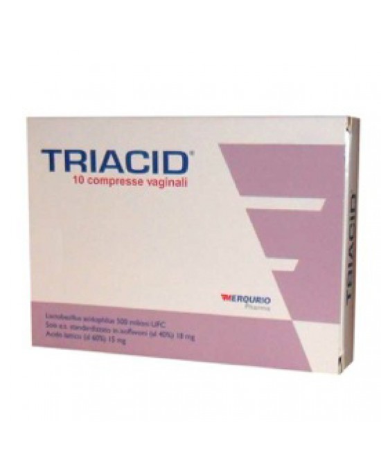 Triacid 10 Compresse Vaginali