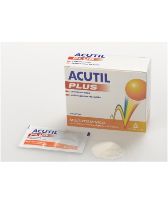 Acutil Multivitaminico Plus Integratore Alimentare 20 Bustine