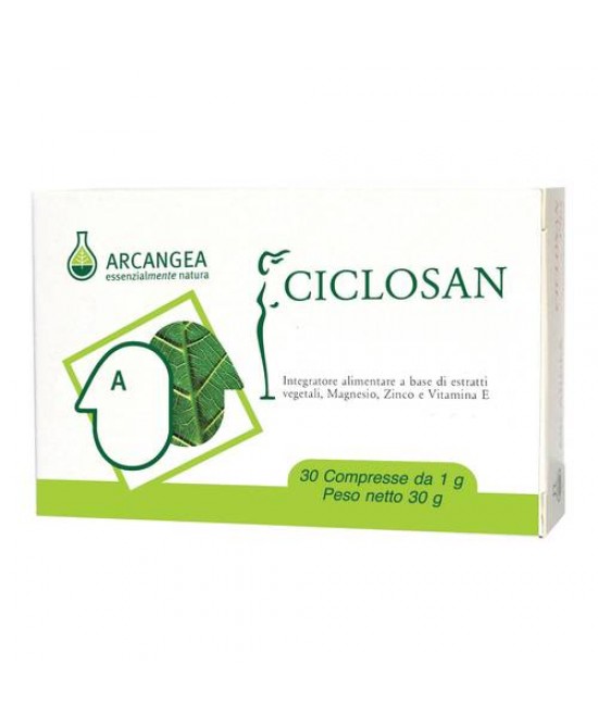 Ciclosan Integratre Alimentare 30 Compresse Ciclosan Integratre Alimentare 30 Compresse