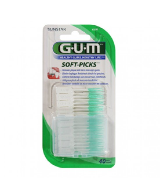 GUM SOFTPICKS SCOV GOM REG40PZ prezzi bassi