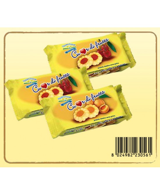 Happy Farm Cuor Di Frutta Ciliegia Snack Senza Glutine 40g