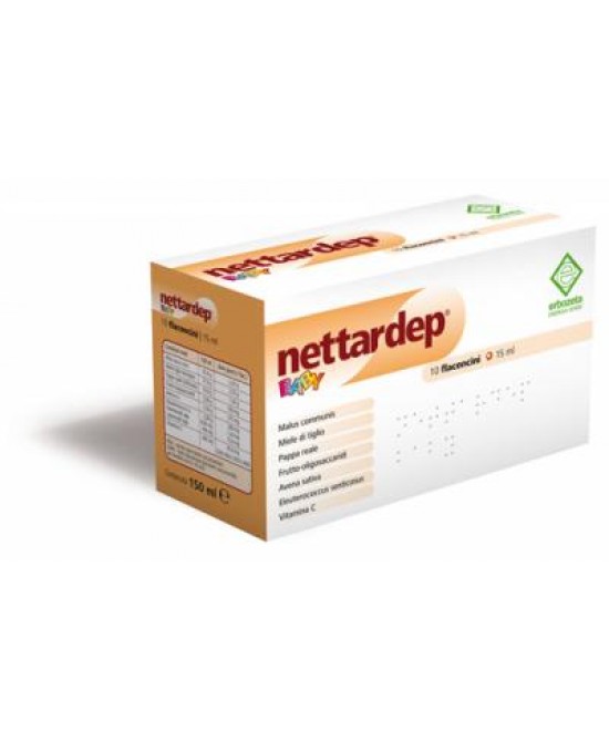 NETTARDEP BABY 10FL 15ML prezzi bassi
