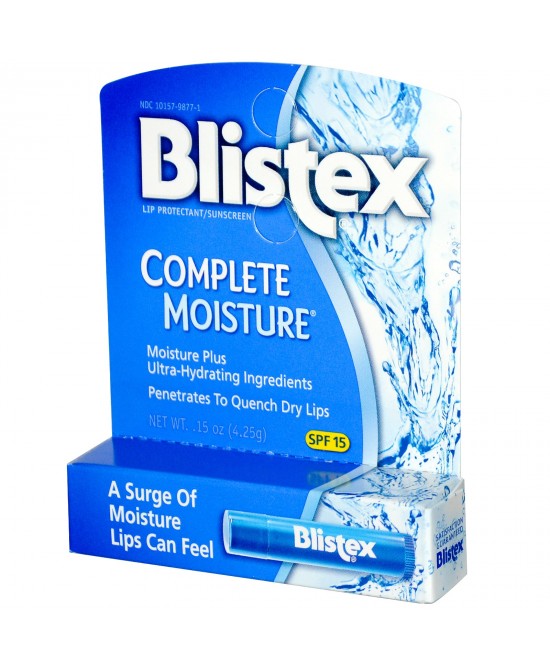 Blistex Complete Moisture SPF 15 Protezione Labbra Blistex Complete Moisture SPF 15 Protezione Labbra