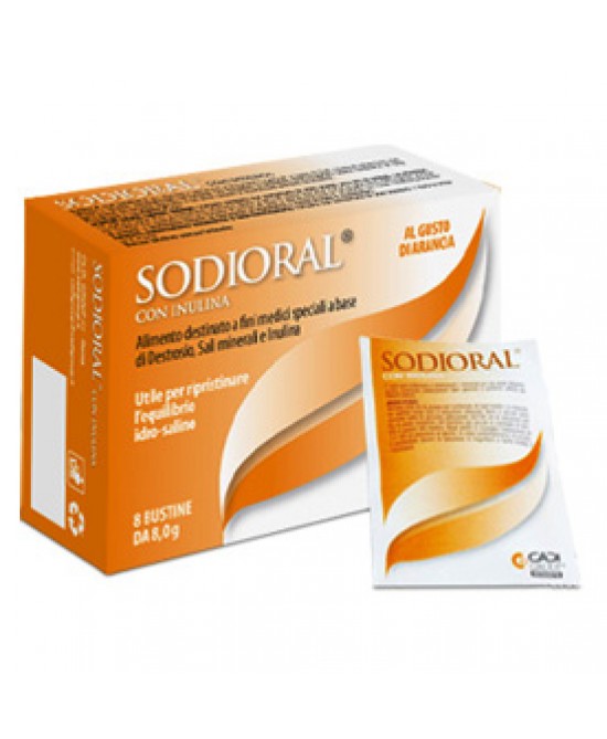 SODIORAL INULINA 8BUST prezzi bassi