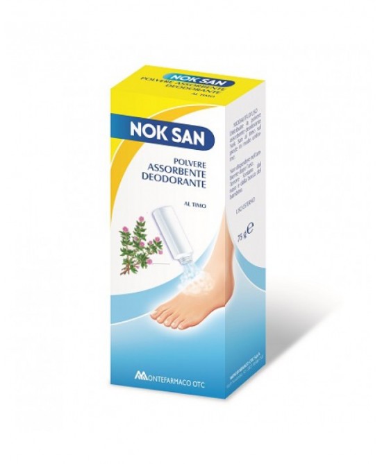 Nok San Polvere Assorbente Deodorante 75g