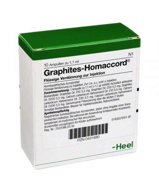 GRAPHITES HOMAC 10F 1,1ML HEEL prezzi bassi