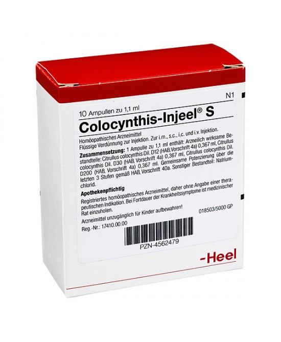 COLOCYNTHIS INJ 10F HEEL COLOCYNTHIS INJ 10F HEEL-909470623