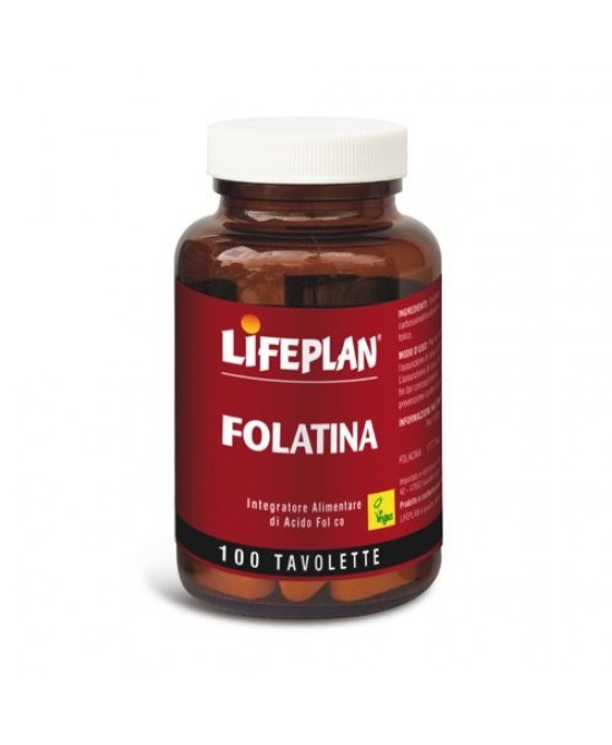 PromoPharma Life Plan Folatina Integratore Alimentare 100 Tavolette
