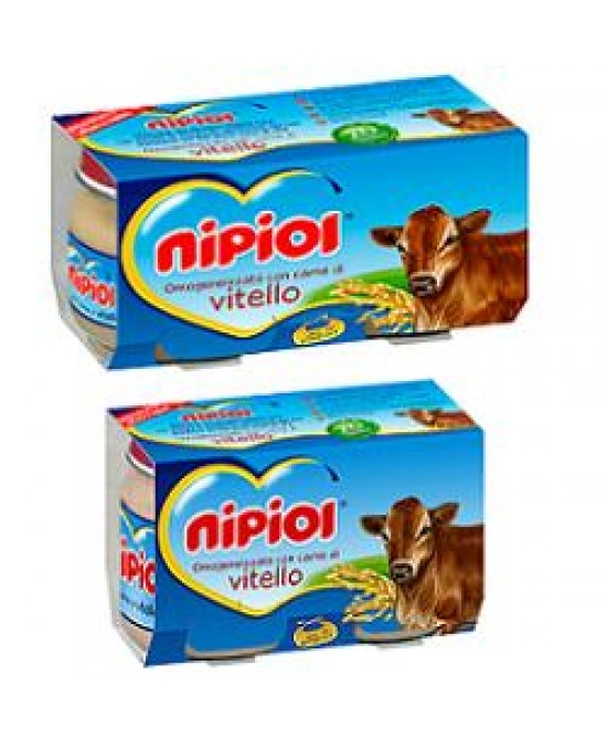 Nipiol Omog Vitello 80g 2pz offerta