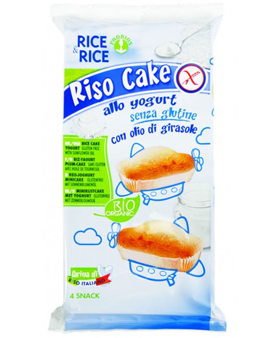 R&R RISO CAKE YOGURT 4X45G prezzi bassi