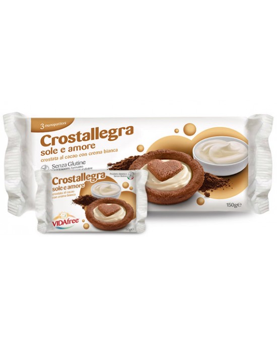 Vidafree Crostallegra Sole E Amore Senza Glutine 3x35g