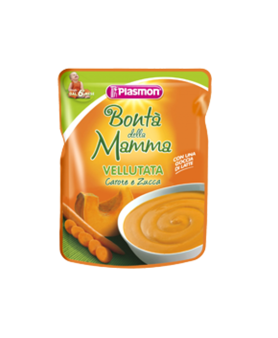 Plasmon Bontà Della Mamma Vellutata Carote E Zucca 180g